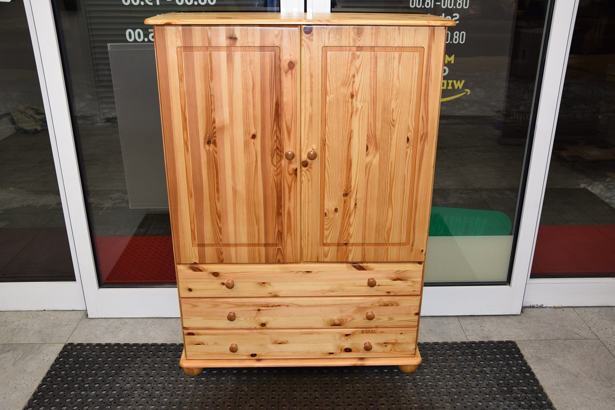 bieliźniarka z drewna sosnowego - jak nowa