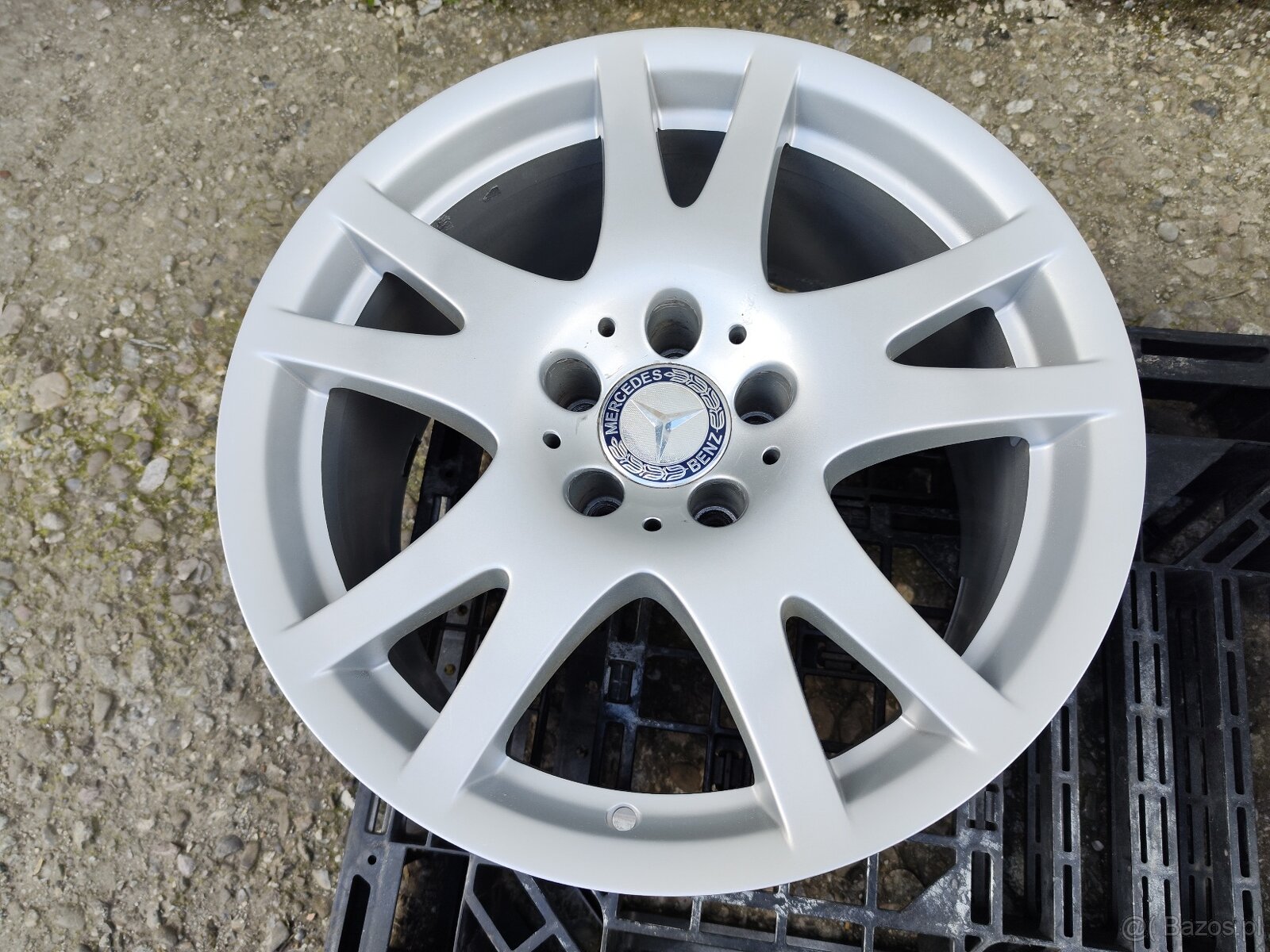 Felgi aluminiowe=5x112=R17=orig.MERCEDES =Dwuwymiarowy