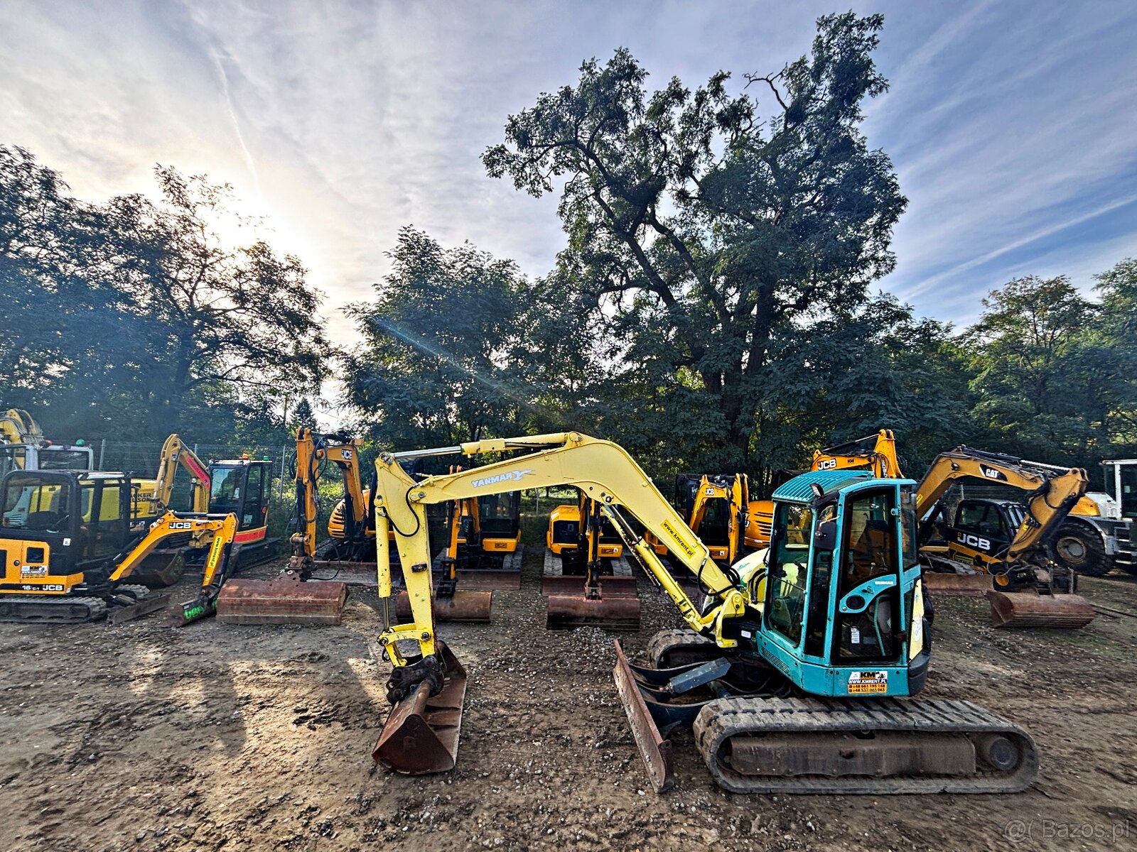 YANMAR VIO 75 MIDI-KOPARKA 2007R.| Yanmar vio80 kubota kx80