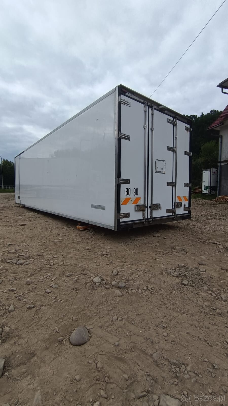 Kontener Izoterma / Kontener Magazynowy / zabudowa samochodo