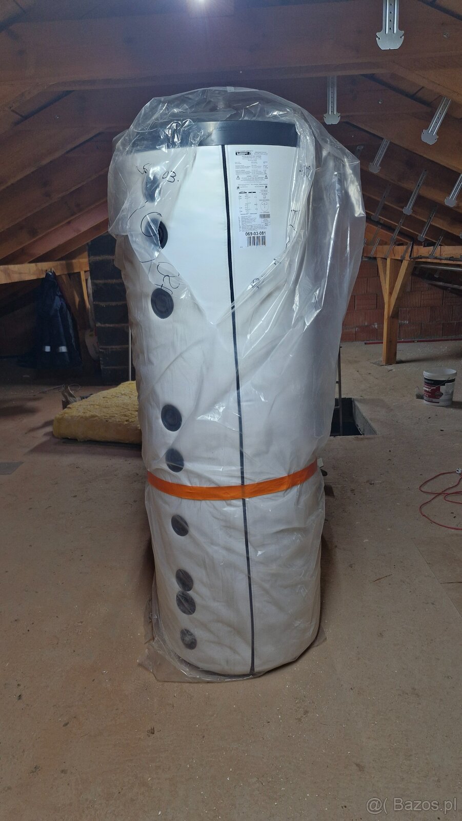 Bufor zbiornik buforowy z dodatkową wężownicą. 300l. + 80l.