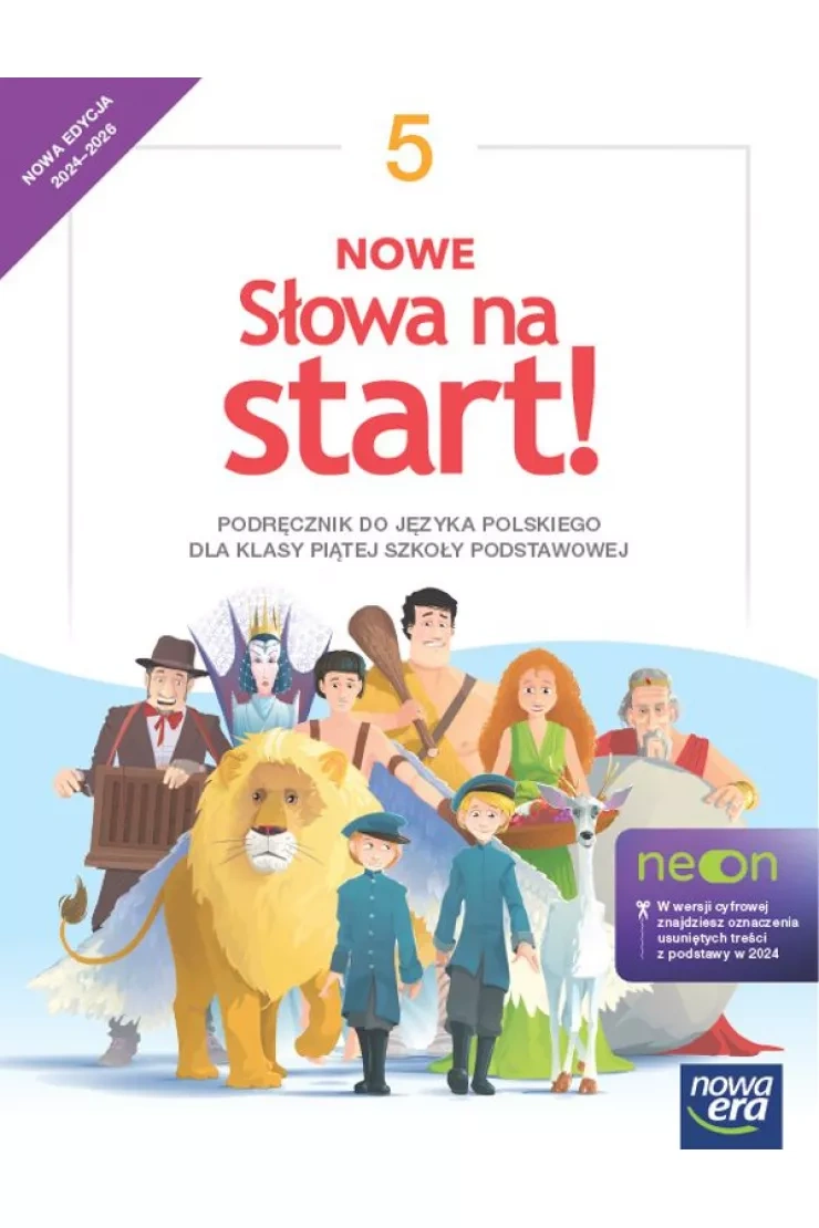 Język polski Nowe słowa na strart klasa 4-8 TESTY