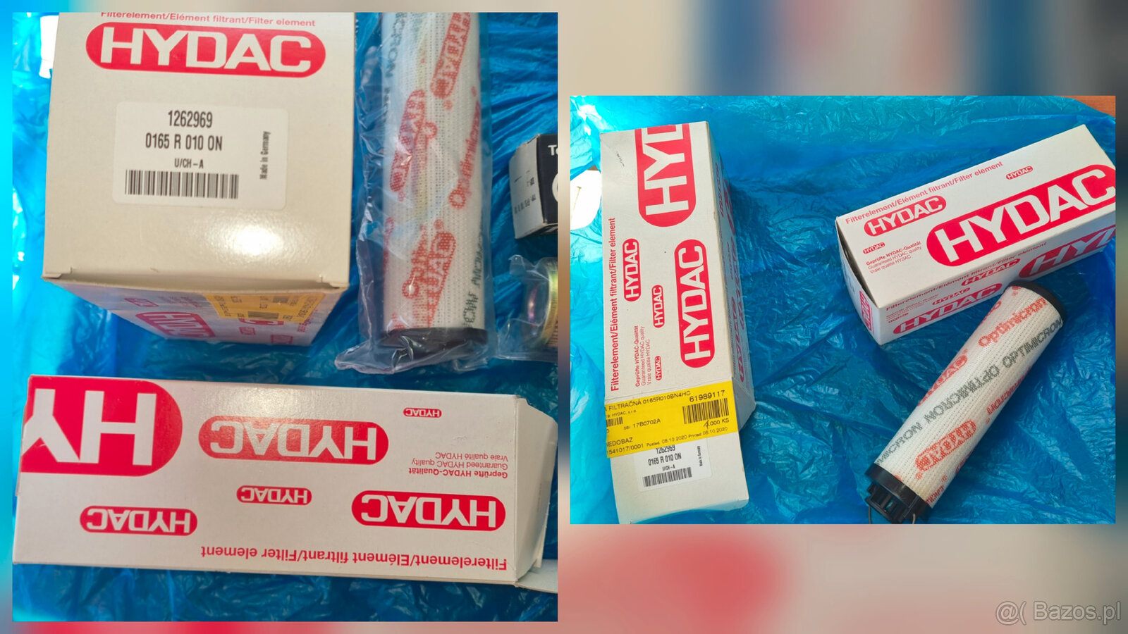 Hydraulika Hydac filtre a časti ventile REXROTH