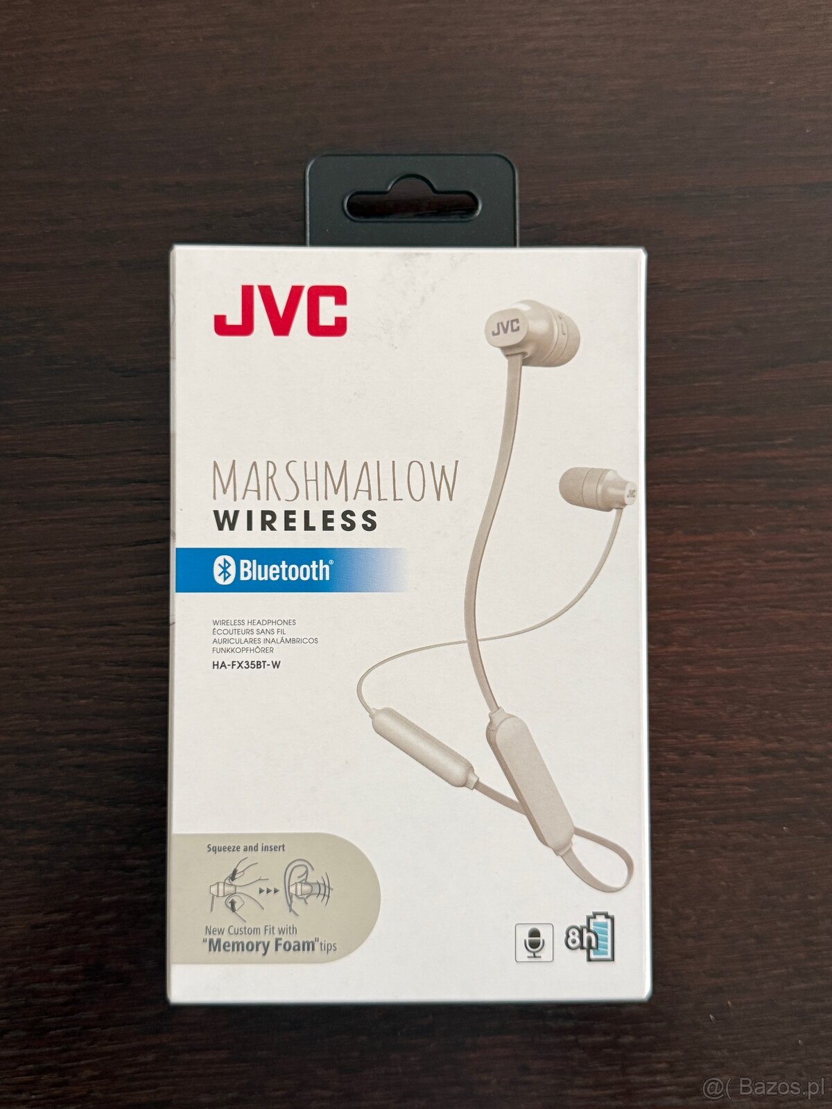 Słuchawki Bluetooth JVC Marshmallow Nowe