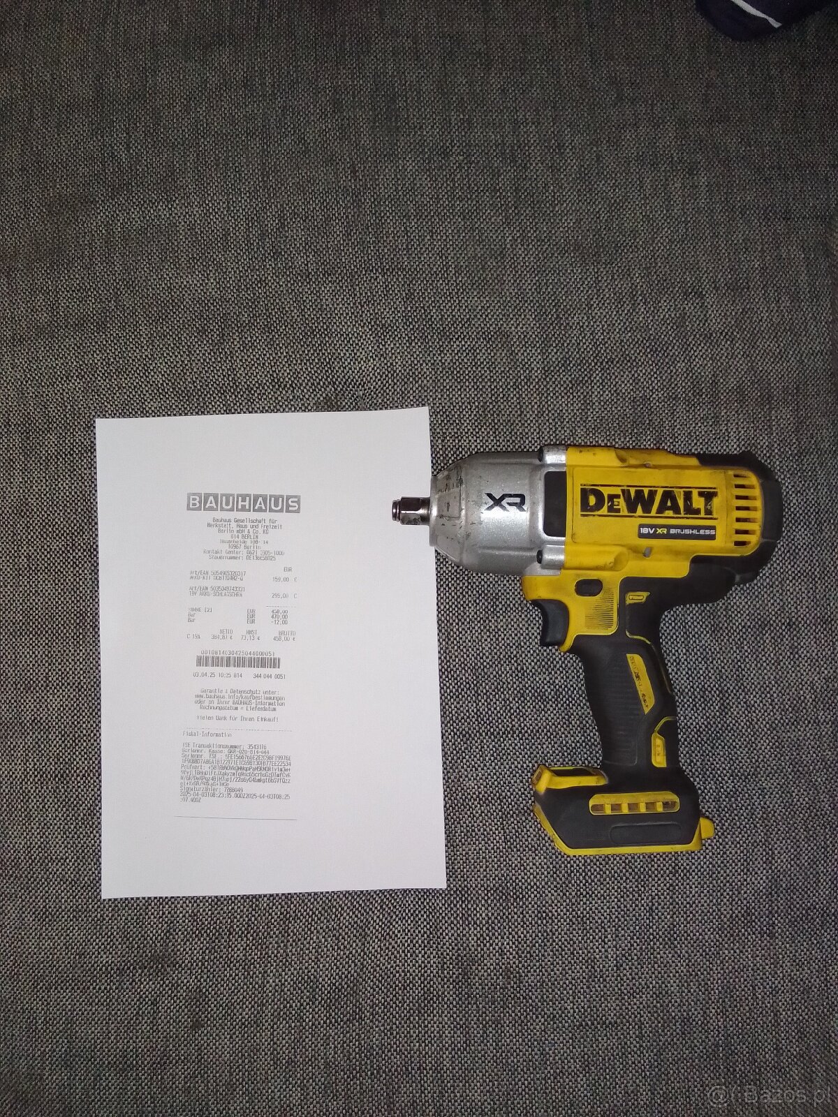Zakrętarka DeWalt