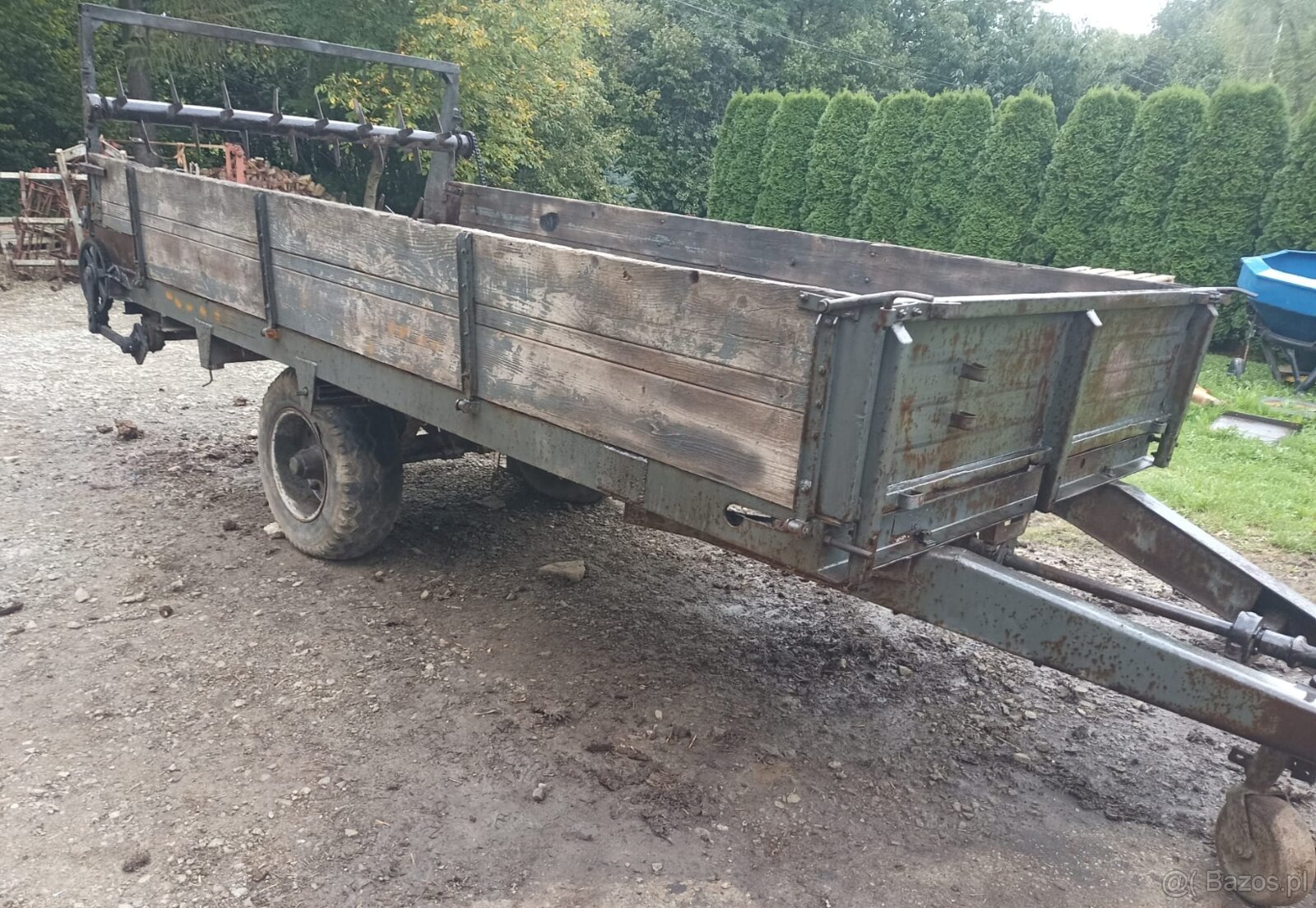 Rozrzutnik obornika polski Agromet 3t