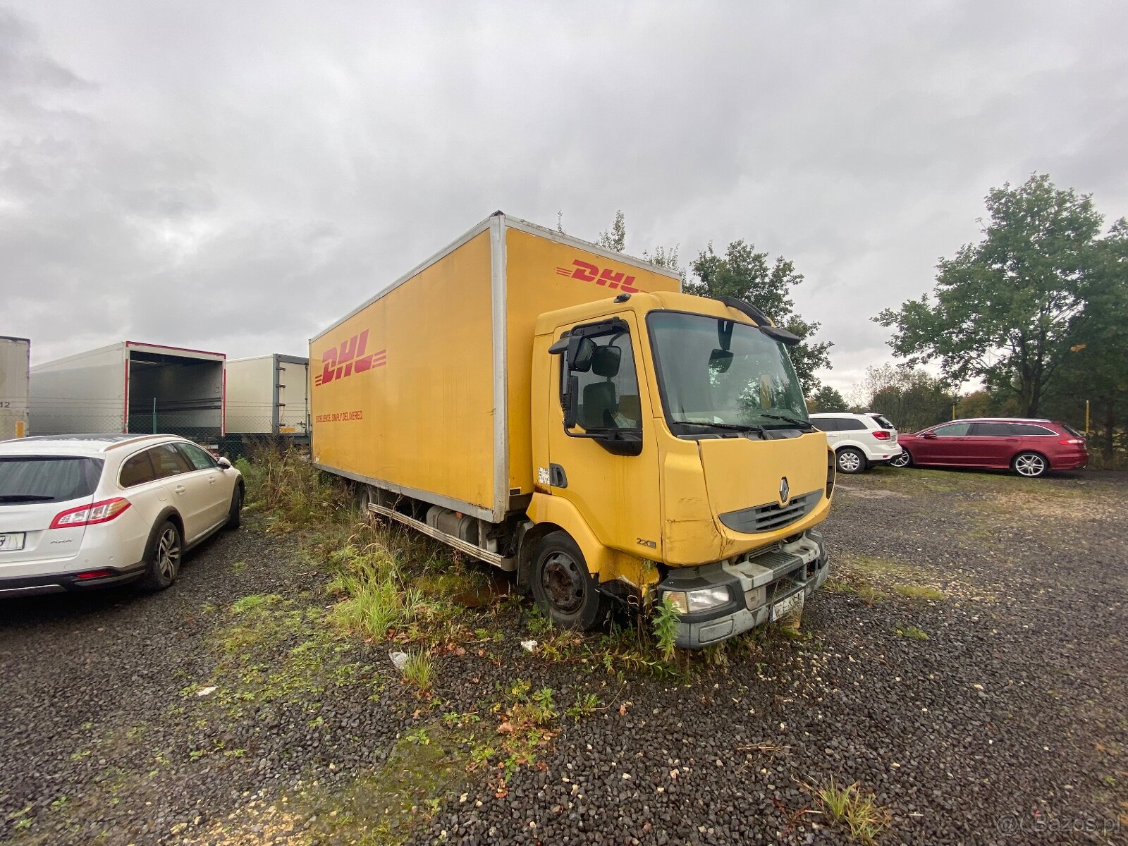 Renault Midlum 220 kontener z windą