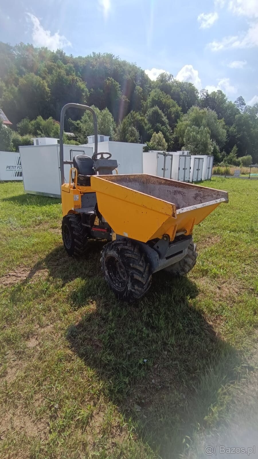 wozidło budowlane  1 tona wysoki wysyp Terex TA