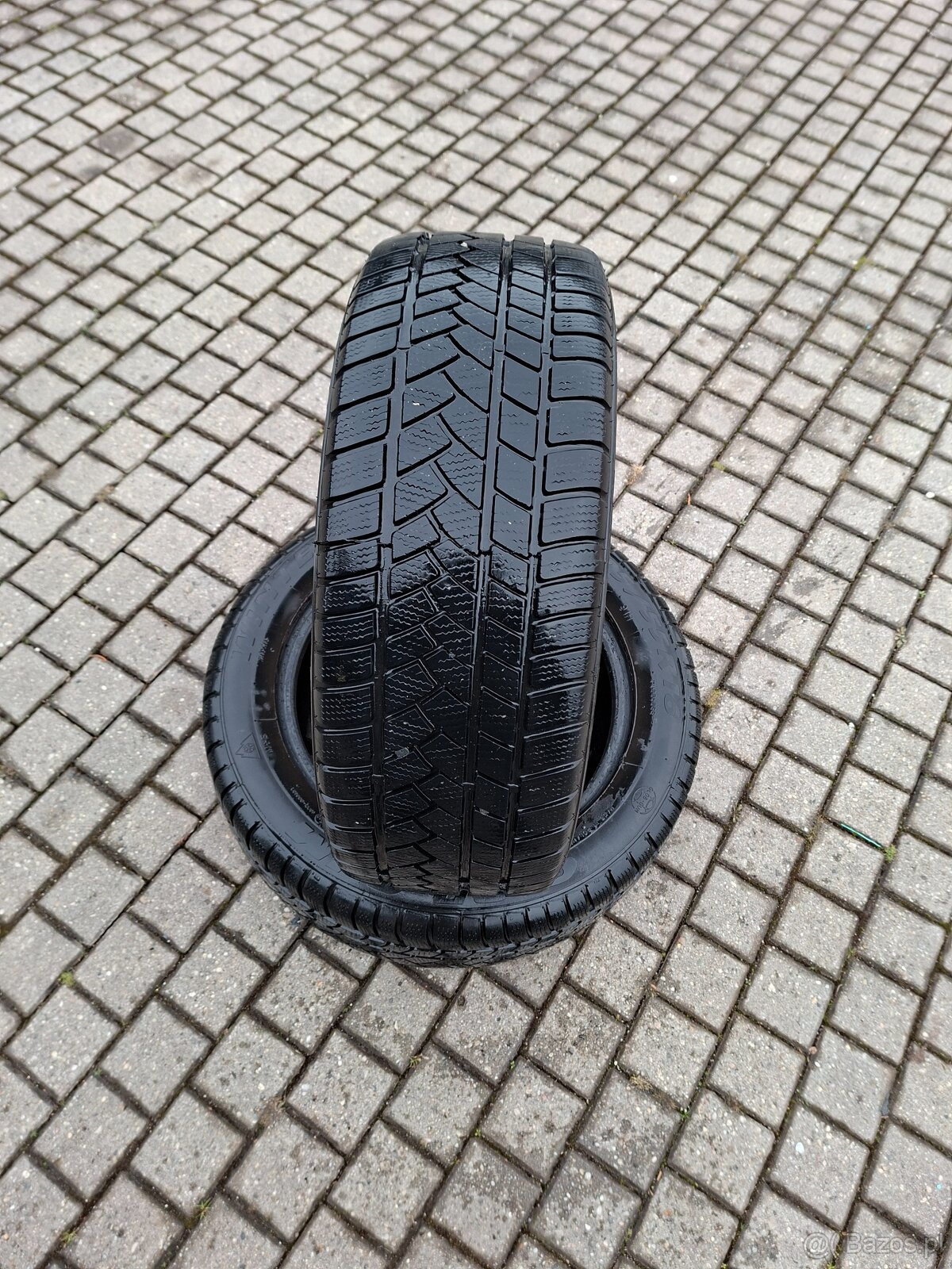 opony 205/55/16 r 2 sztuki GLOB-GUM m+s 91 h nie naprawiane