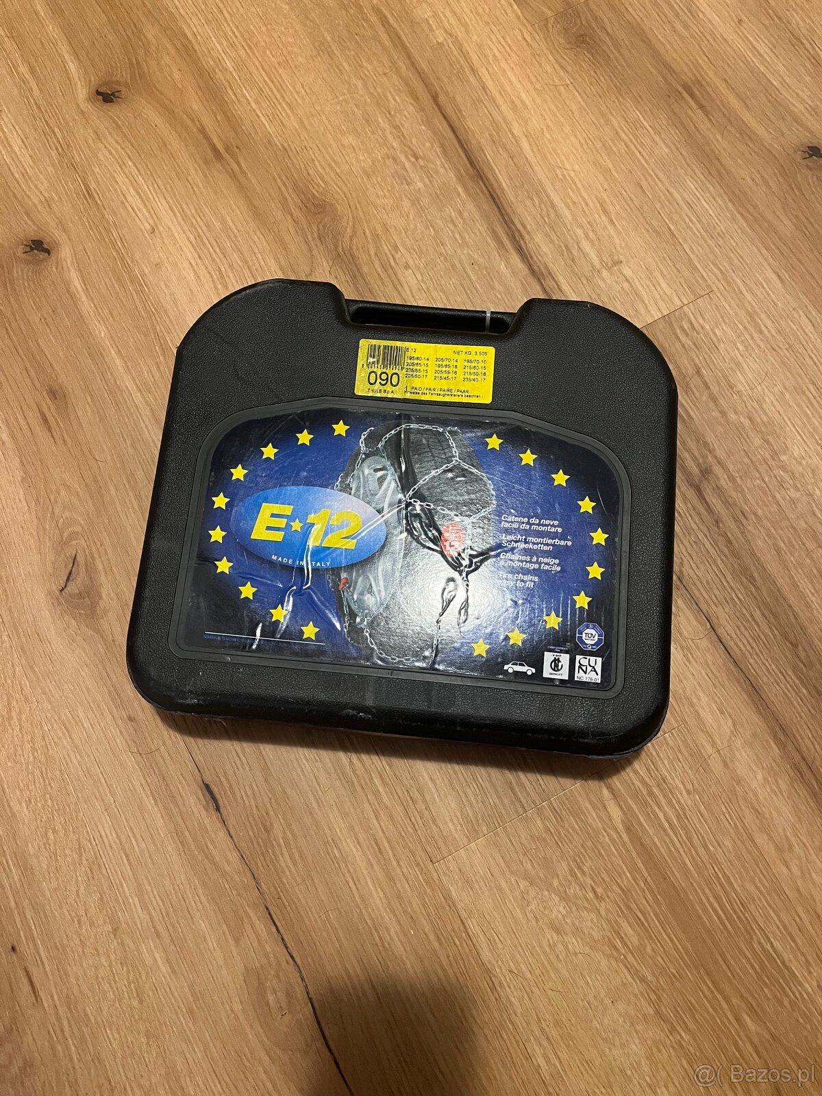 łańcuchy śniegowe E12