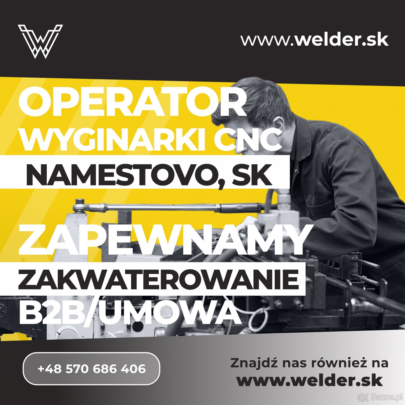 Operator wyginarki CNC (alt) — Namestovo SK