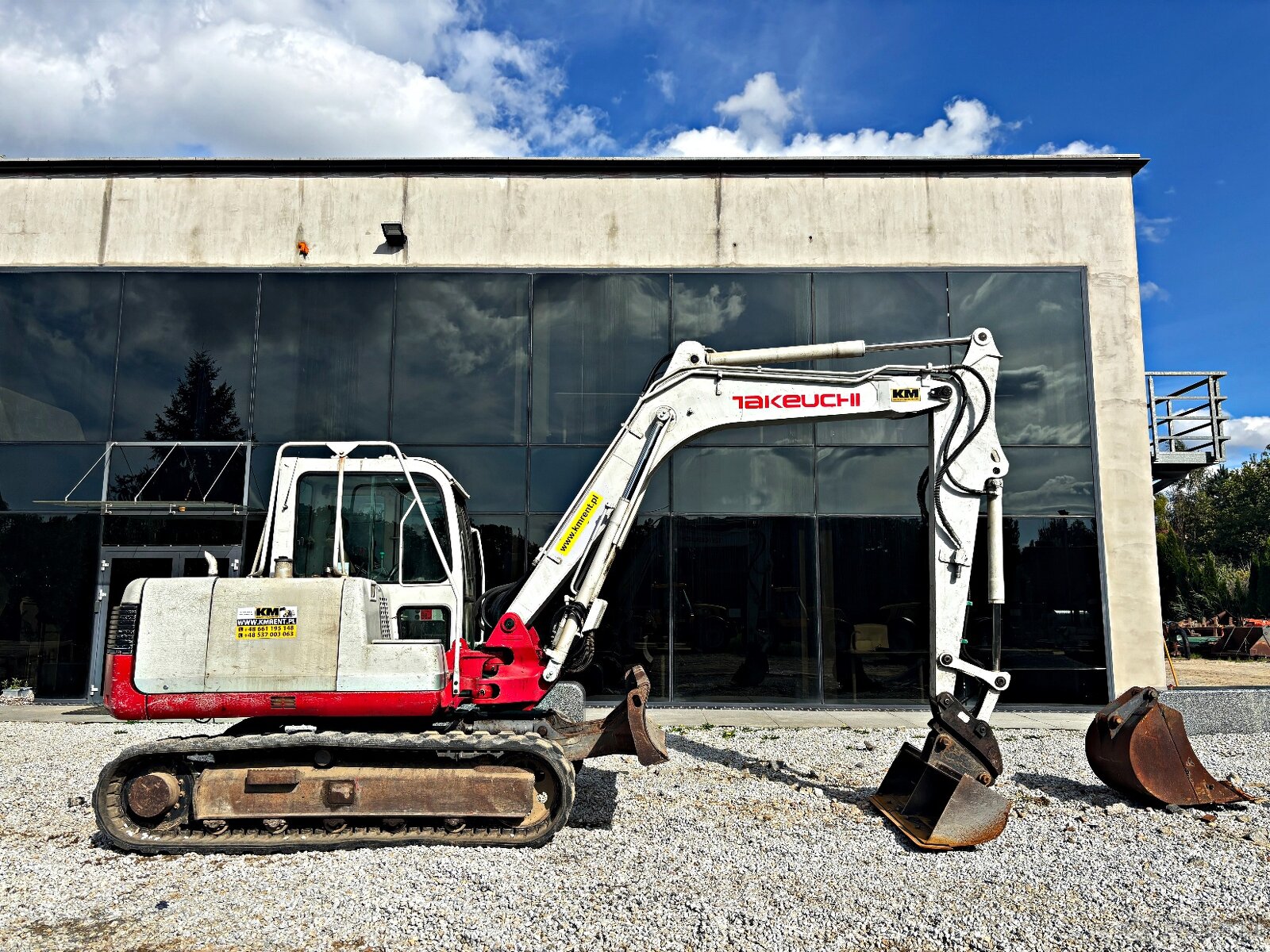 Takeuchi TB 175 MIDI-KOPARKA 2008R | Kubota KX080-3, KX080-4