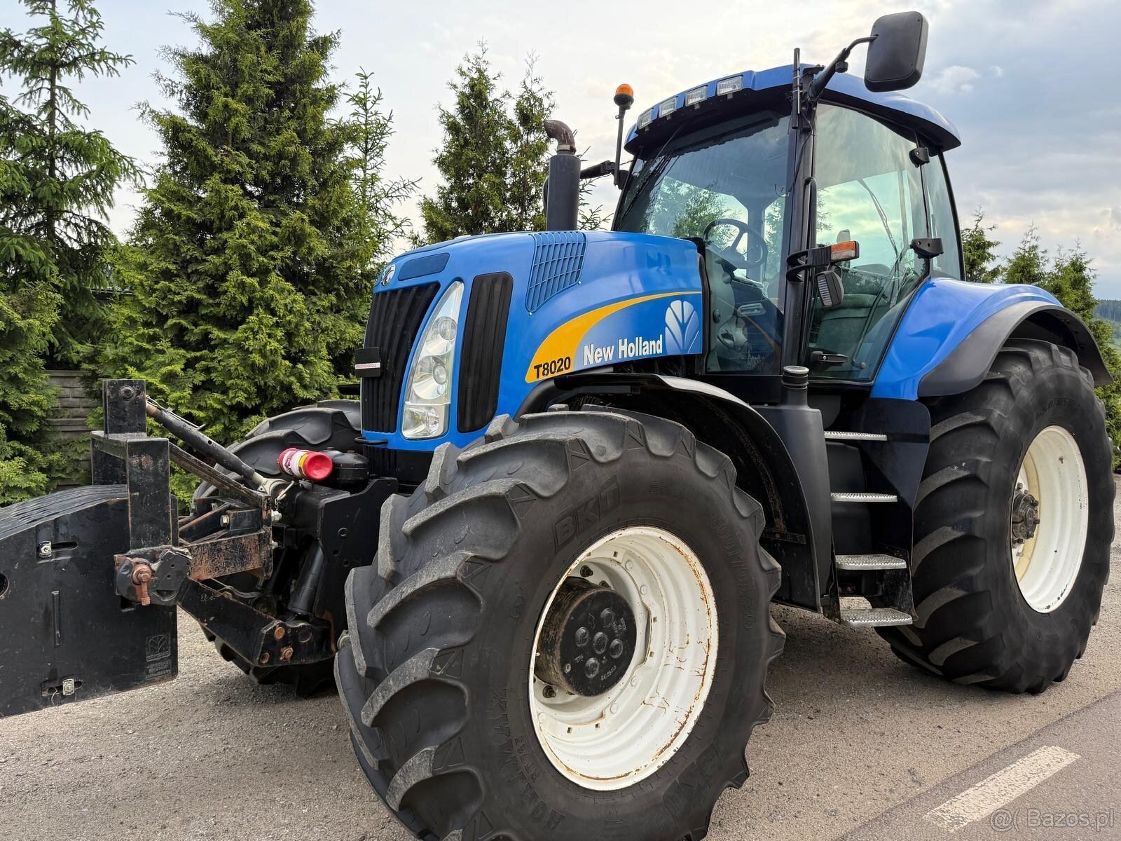 Ciągnik Rolniczy New Holland T8020 rok pro 2008 stan b.dobry
