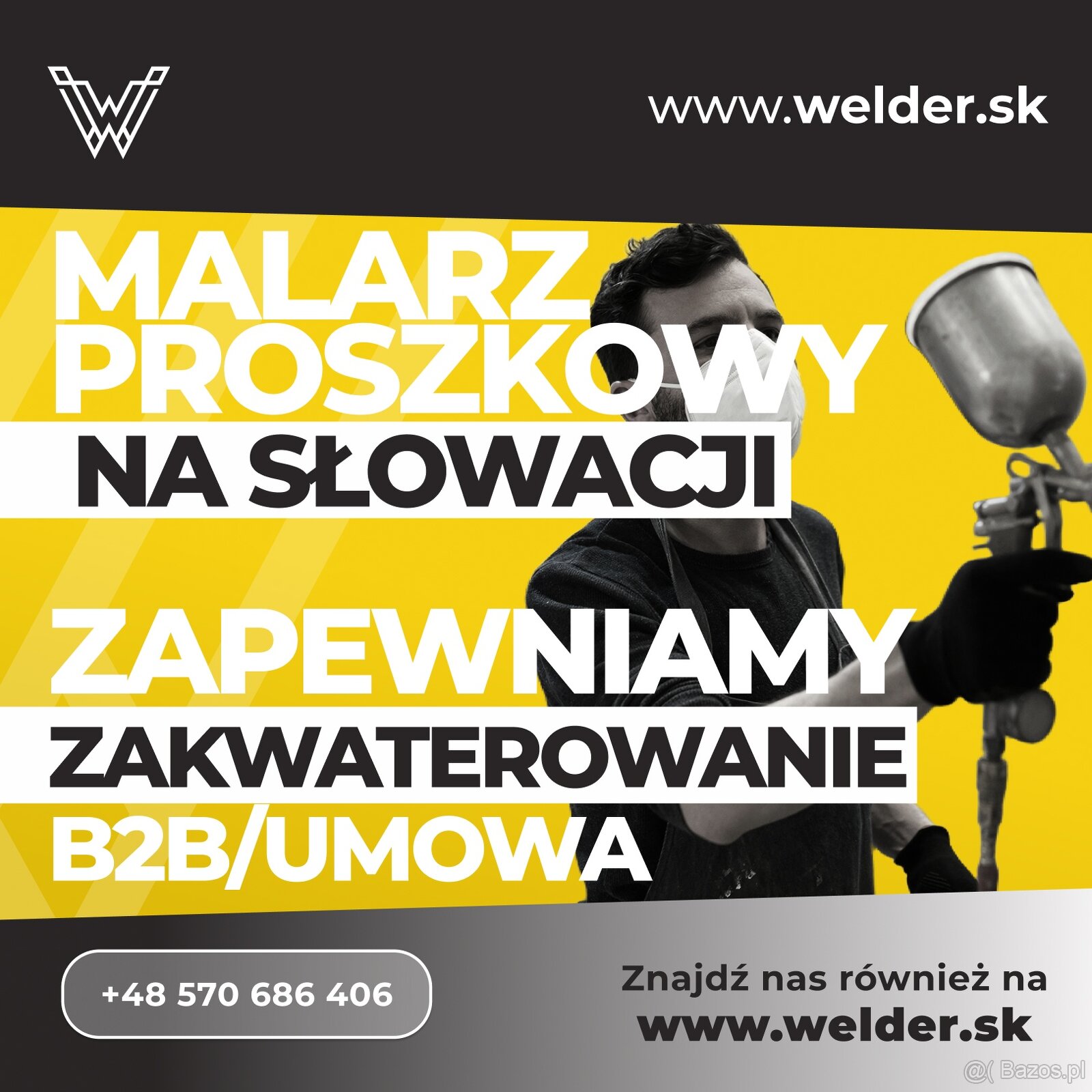 Malarz proszkowy — Słowacja | B2B/Umowa