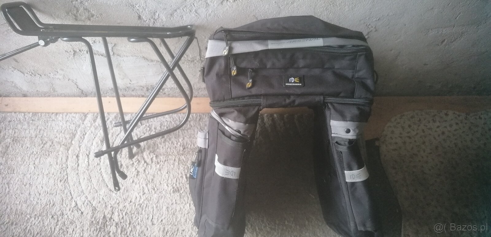 Torba z bagażnikiem na rower