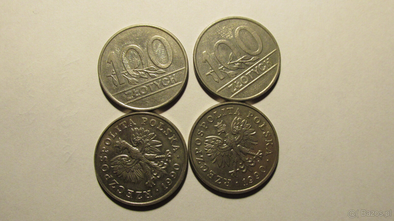 Monety RP 100 zł (gałązka)