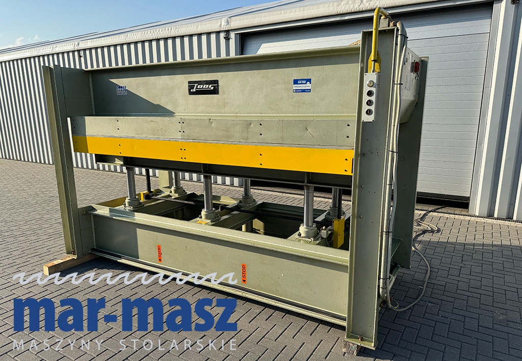 Prasa półkowa hydrauliczna do forniru JOOS typ HP 115