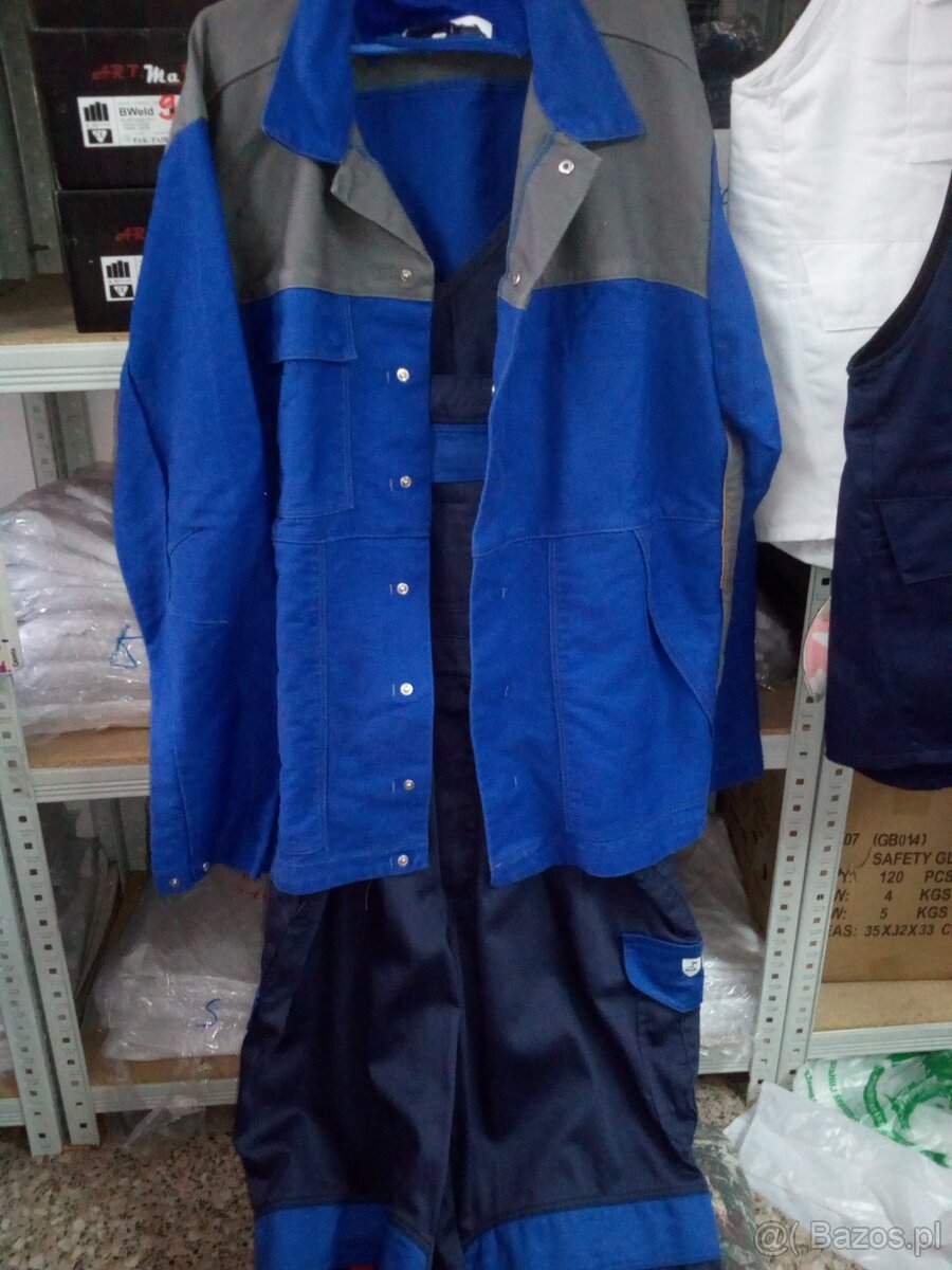 Ubrania robocze dla spawaczy .