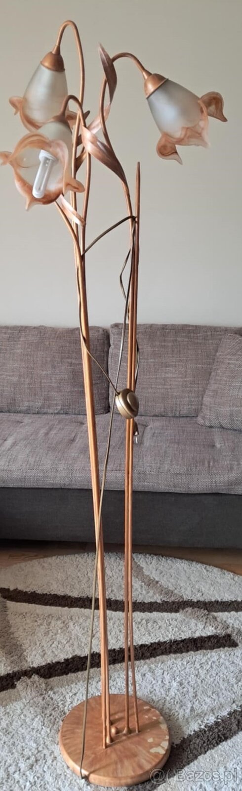 lampka stojąca - żyrandol