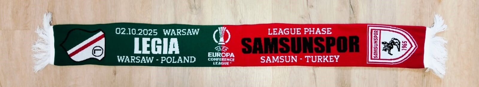Szalik „Legia” Warszawa – „Samsunspor” Turcja 2025/26
