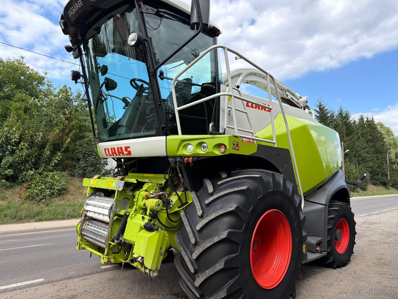 Sieczkarnia do kukurydzy Claas Jaguar 840 4x4 centralne sma