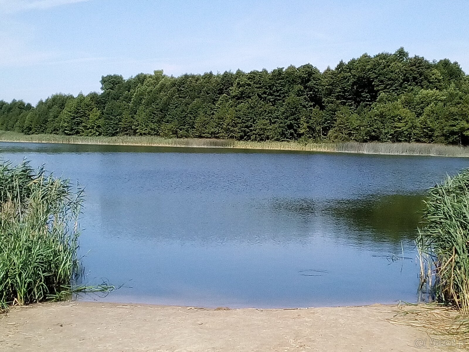 Działka nad jeziorem budowlana 3200m2 Dąbrówka