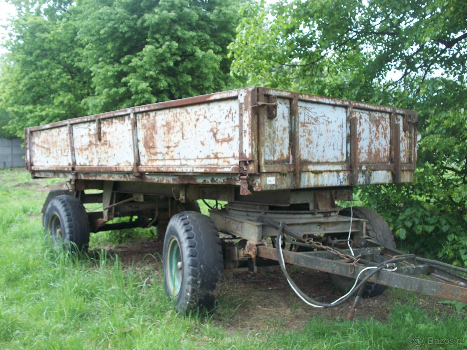 PRZYCZEPA 8 TON "BRANDYS "