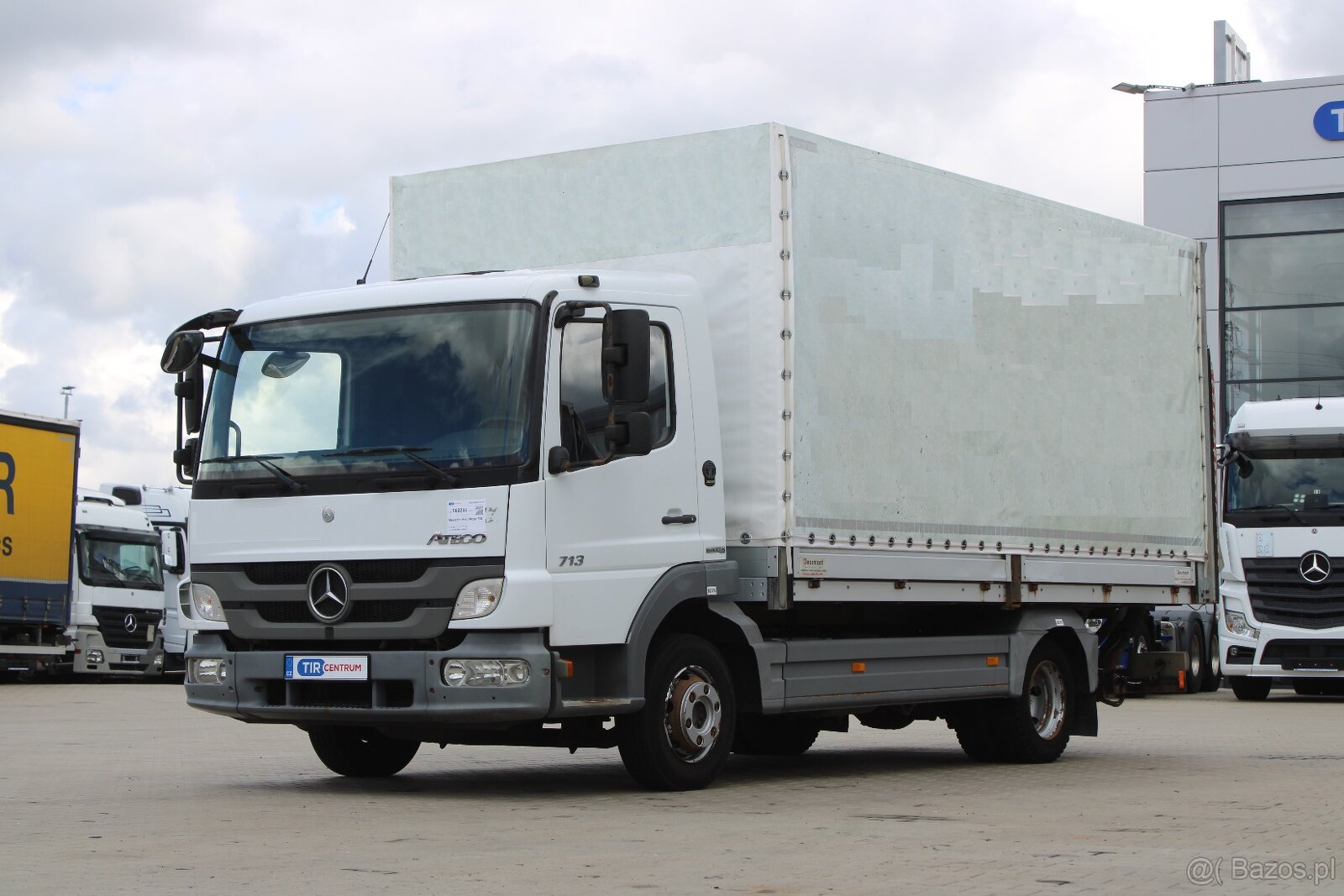 Mercedes-Benz Atego 713, HYDRAULICZNY PRZÓD, BOKI, EURO 5