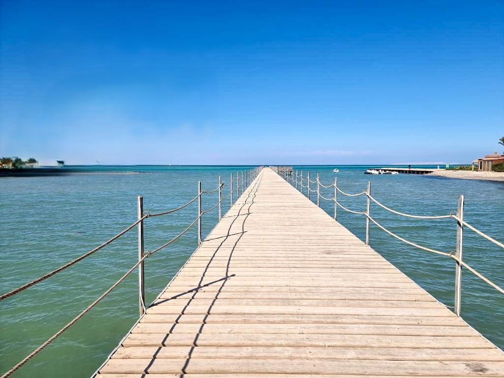 Nowo wykończony apartament 1+kk z prywatną plażą w Hurghadzi