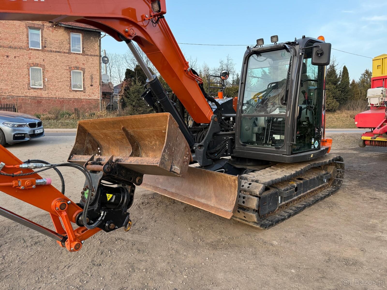 Maszyna budowlana Koparka Gąsienicowa Hitachi ZX85 USB-6 r