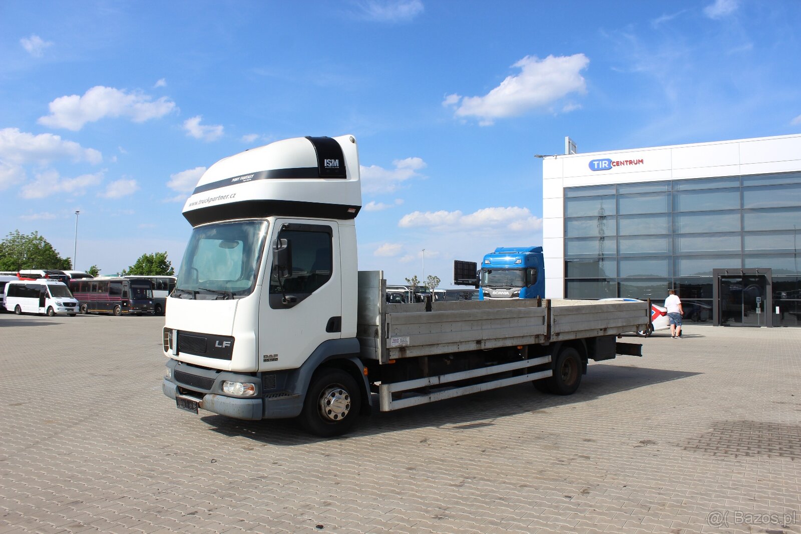 DAF LF 45.180, ZABUDOWA SYPIALNA, EURO 3, OPONY 80%