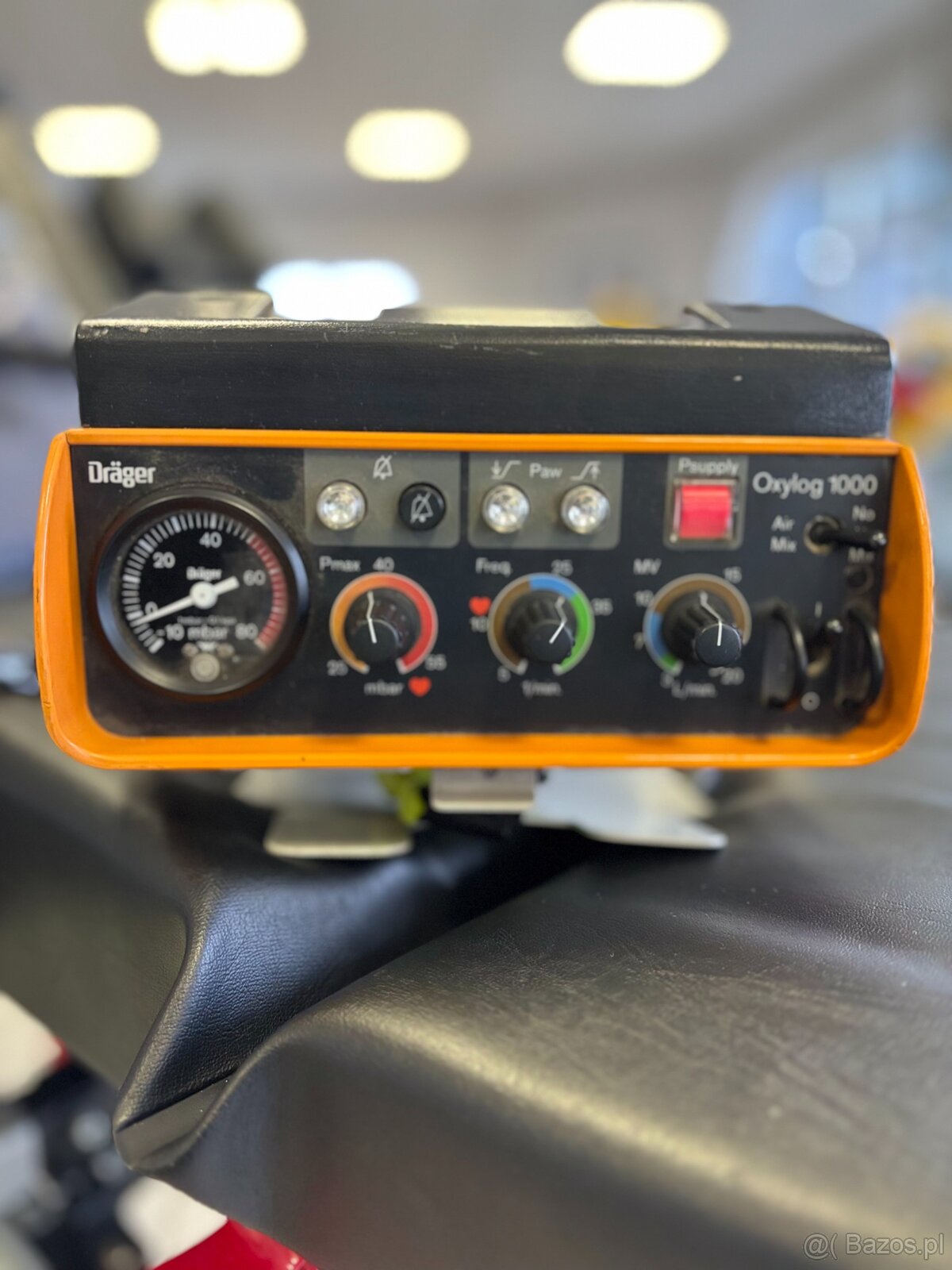 Wentylator plicny Dräger Oxylog 1000