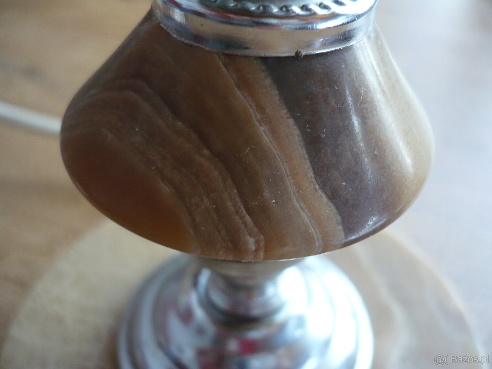 Lampka Retro Marmur lat 80 tych.