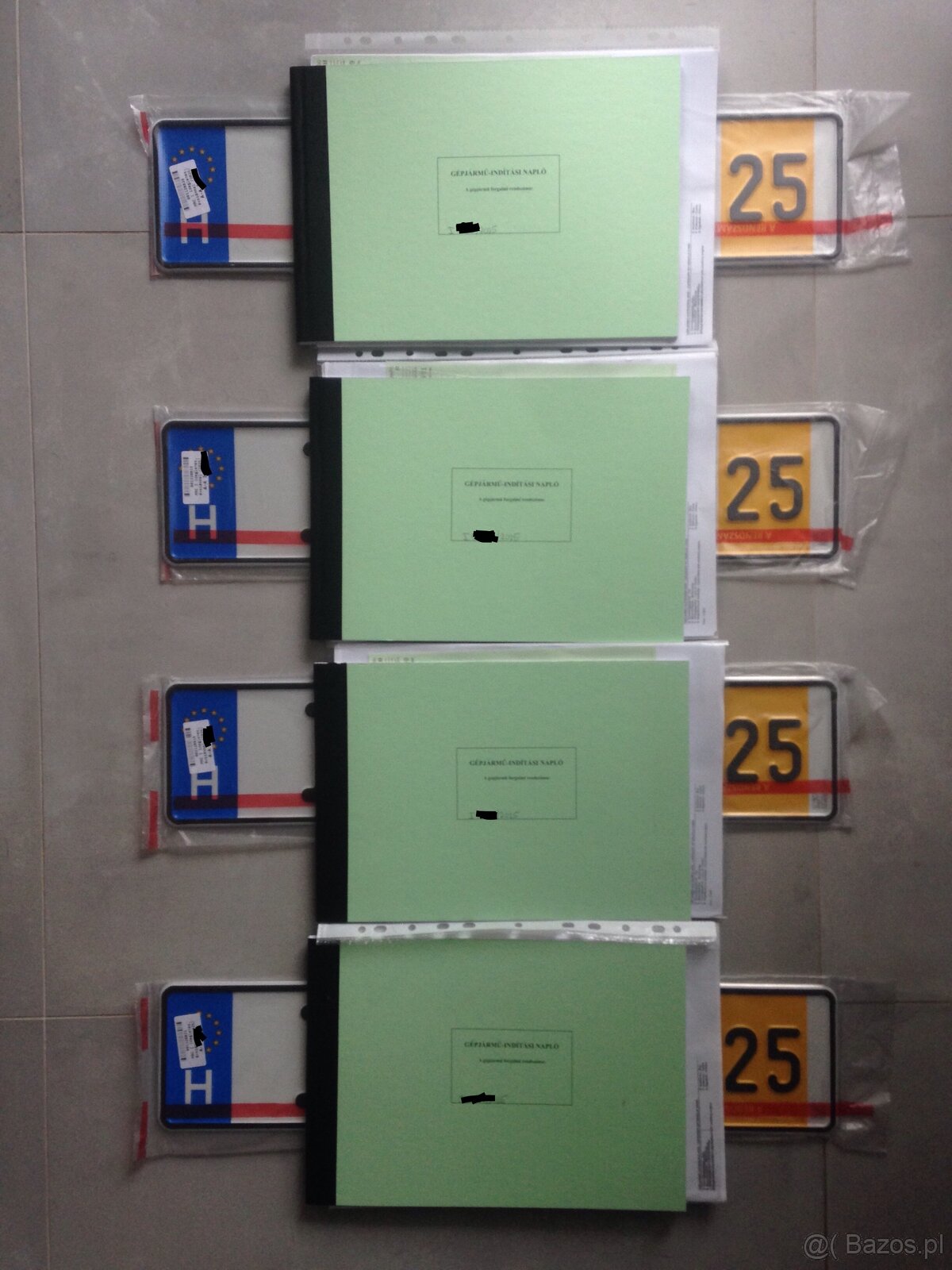 TABLICE REJESTRACYJNE TRANSPORTOWE PROFESJONALNE EU2025/2026