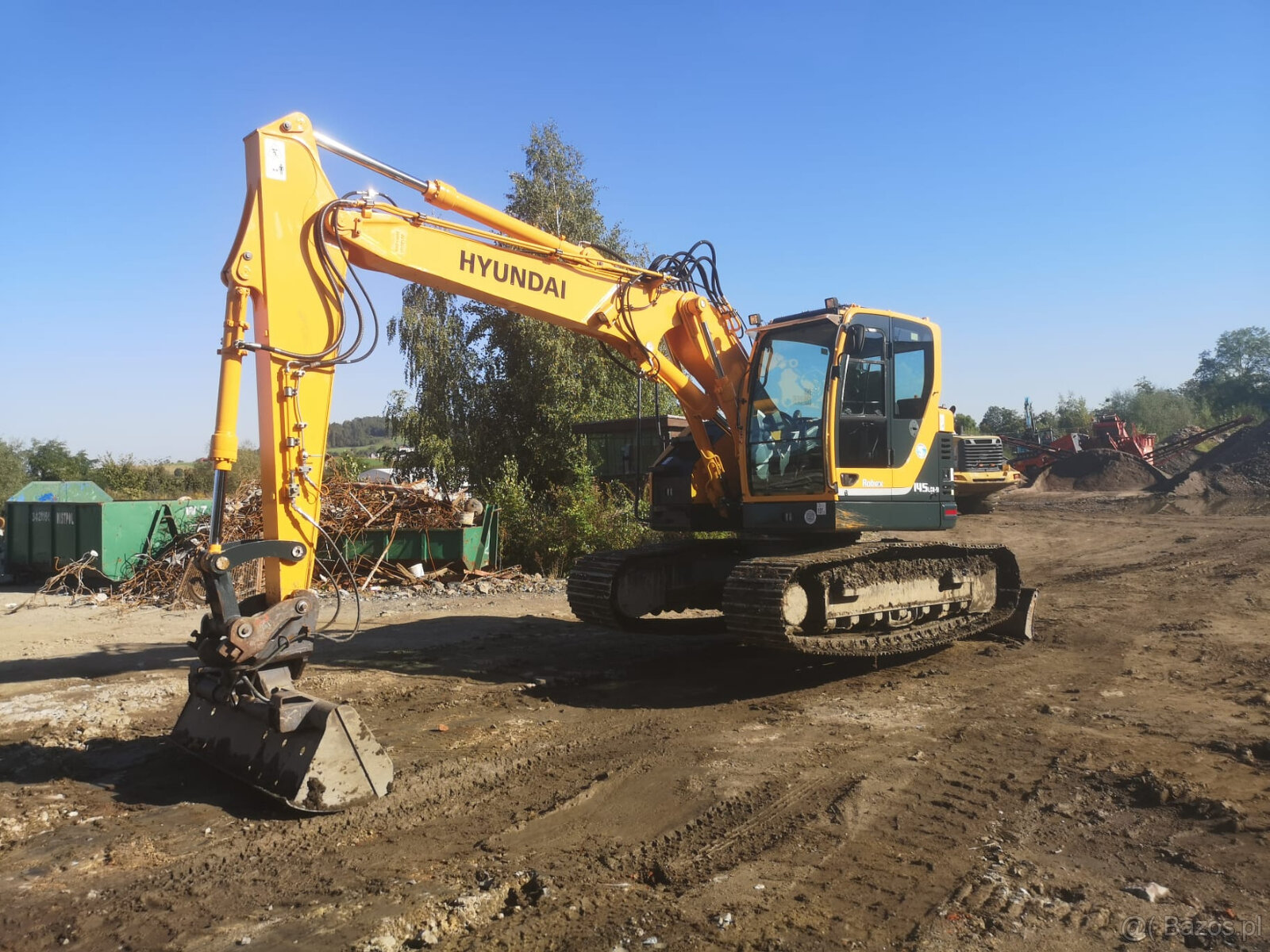 Koparka gąsienicowa Hyundai 145 lcr9 stan idealny