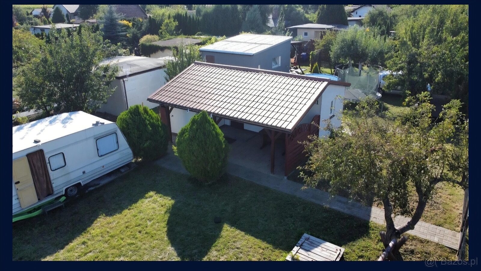 Działka Rod nad jeziorem