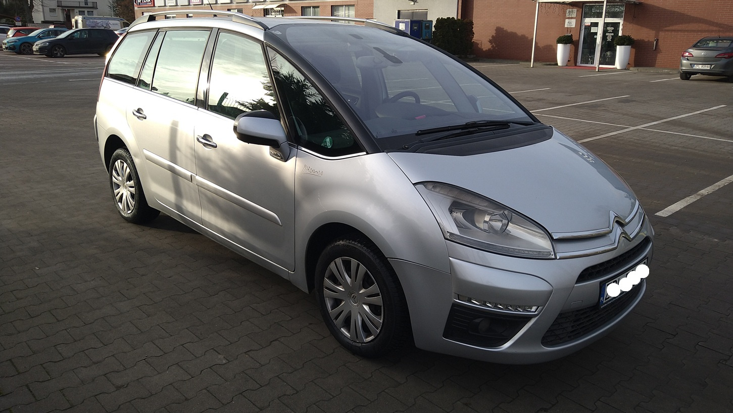 citroen c4 grand picasso 1.6 diesel 2011r