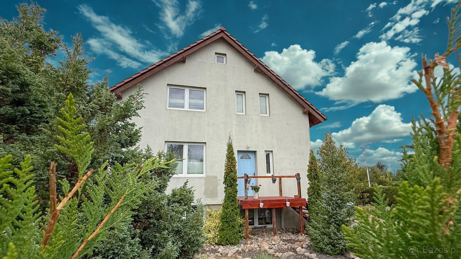 Dom w Poznaniu z wydzielonym mieszkaniem z osobnym wejściem