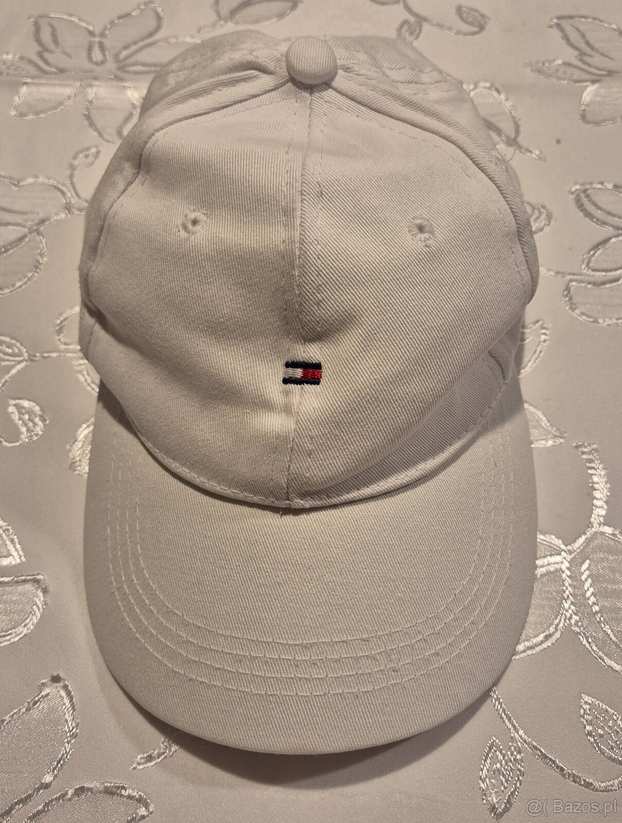 Tommy Hilfiger czapka z daszkiem biała