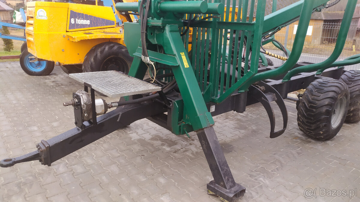 Przeczepa leśna More Maskiner