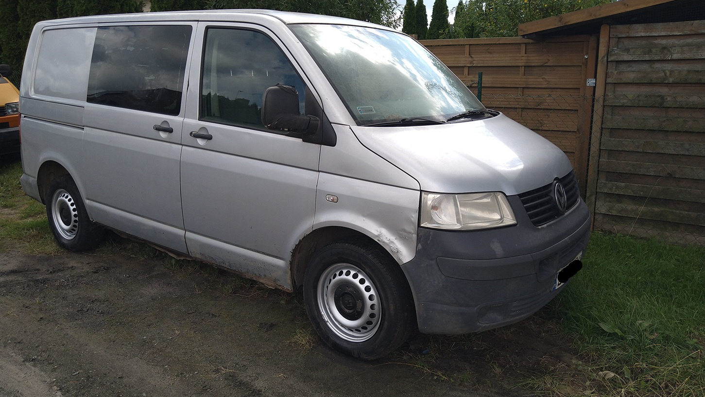 volkswagen t5 transporter 2009r 2.5 tdi 4x4 syncro