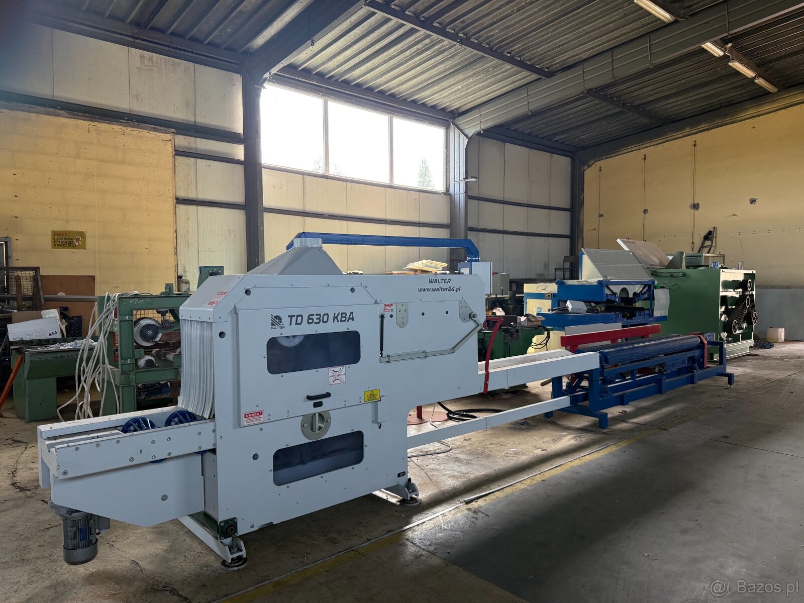 TRAK TARCZOWY WALTER TD 630 KBA NOWY rozmietacia pila