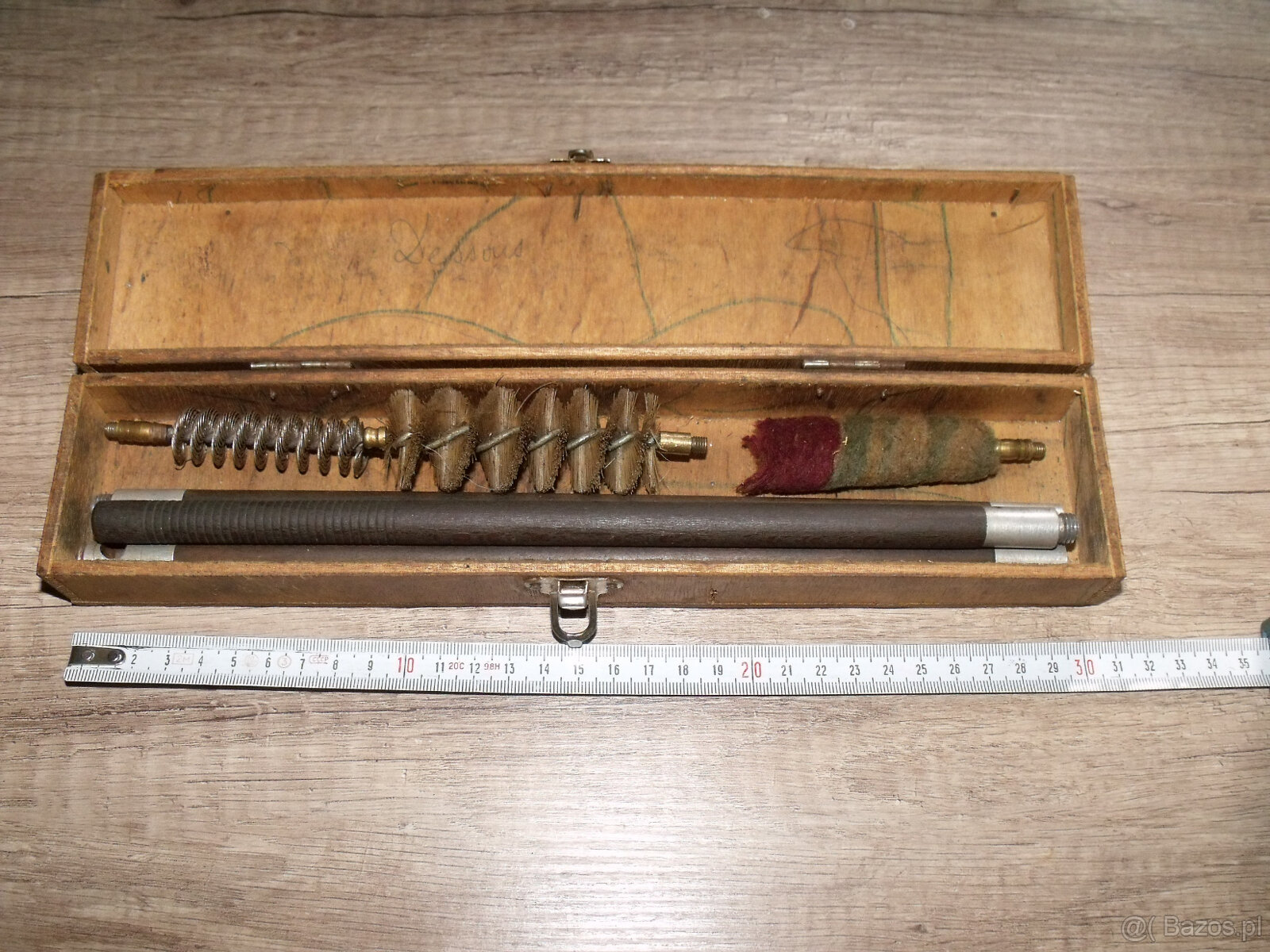 Zabytkowy Zestaw do czyszczenia broni