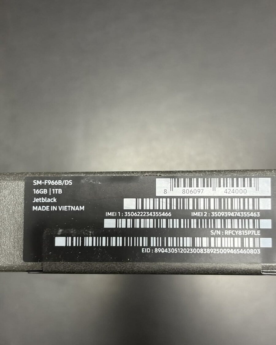 Predám úplne nový Samsung Galaxy Z Fold7,Jetblack,16GB/1TB