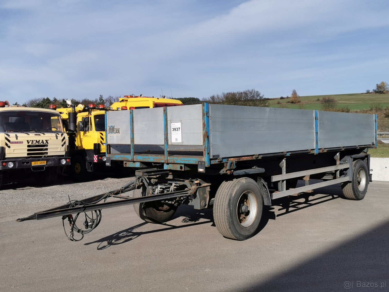 Sprzedam przyczepę platformową SCHMITZ AWF 18