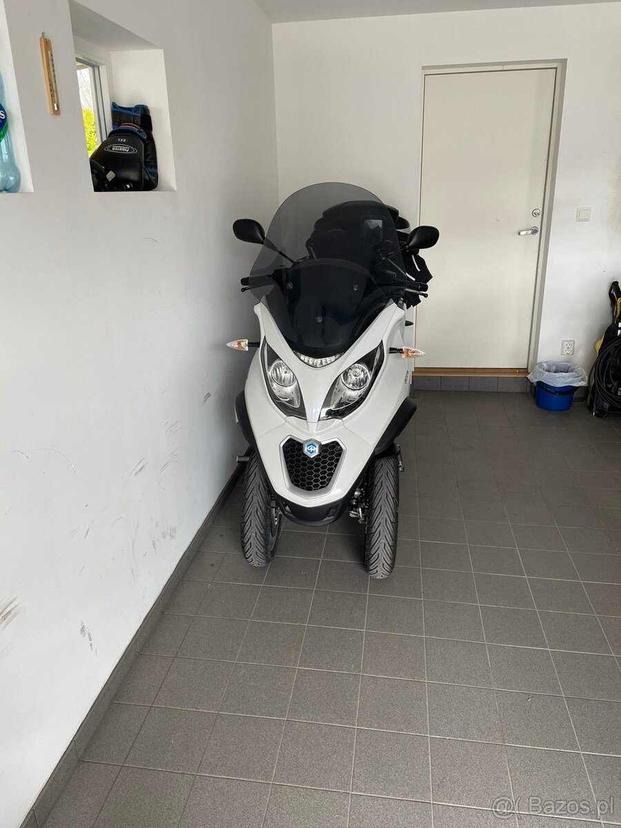 Piaggio MP-3 500ie LT sport abs asr oryginalna walizka