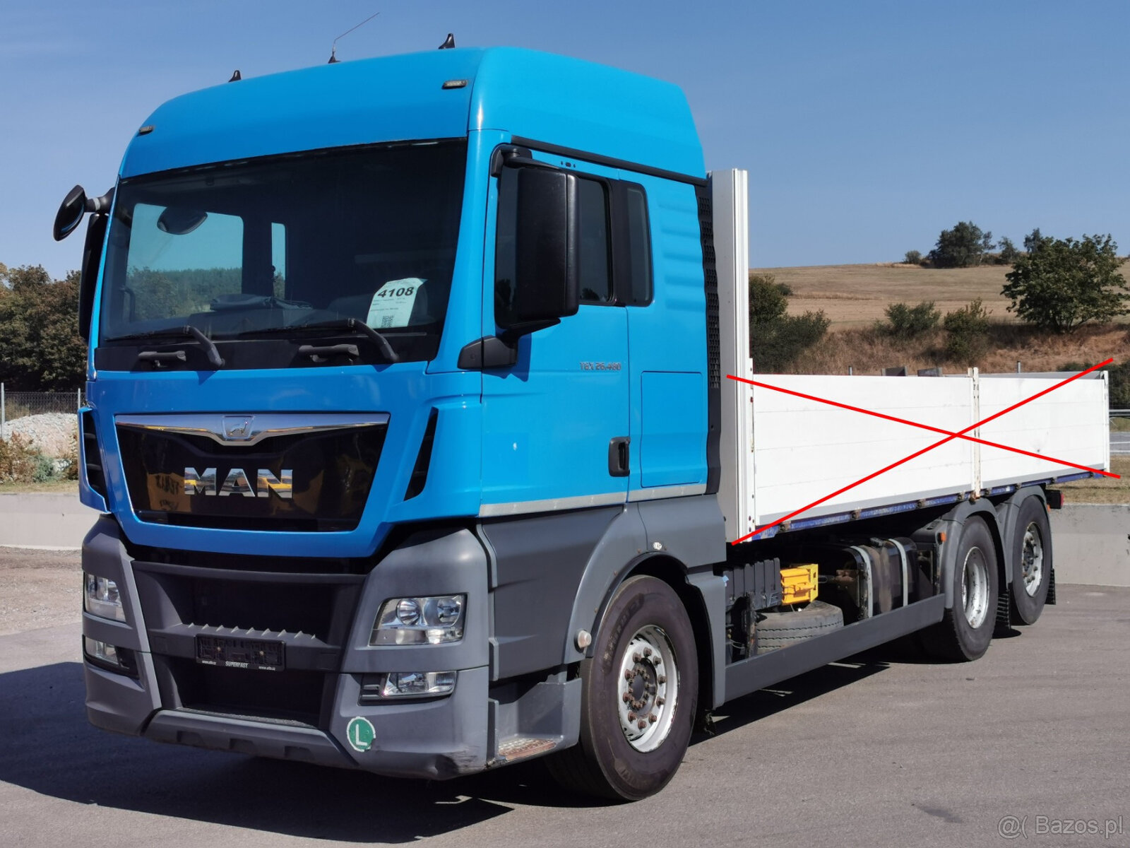 Sprzedam samochód MAN TGX 26.480 6X2-4 BL EURO 6 z retar