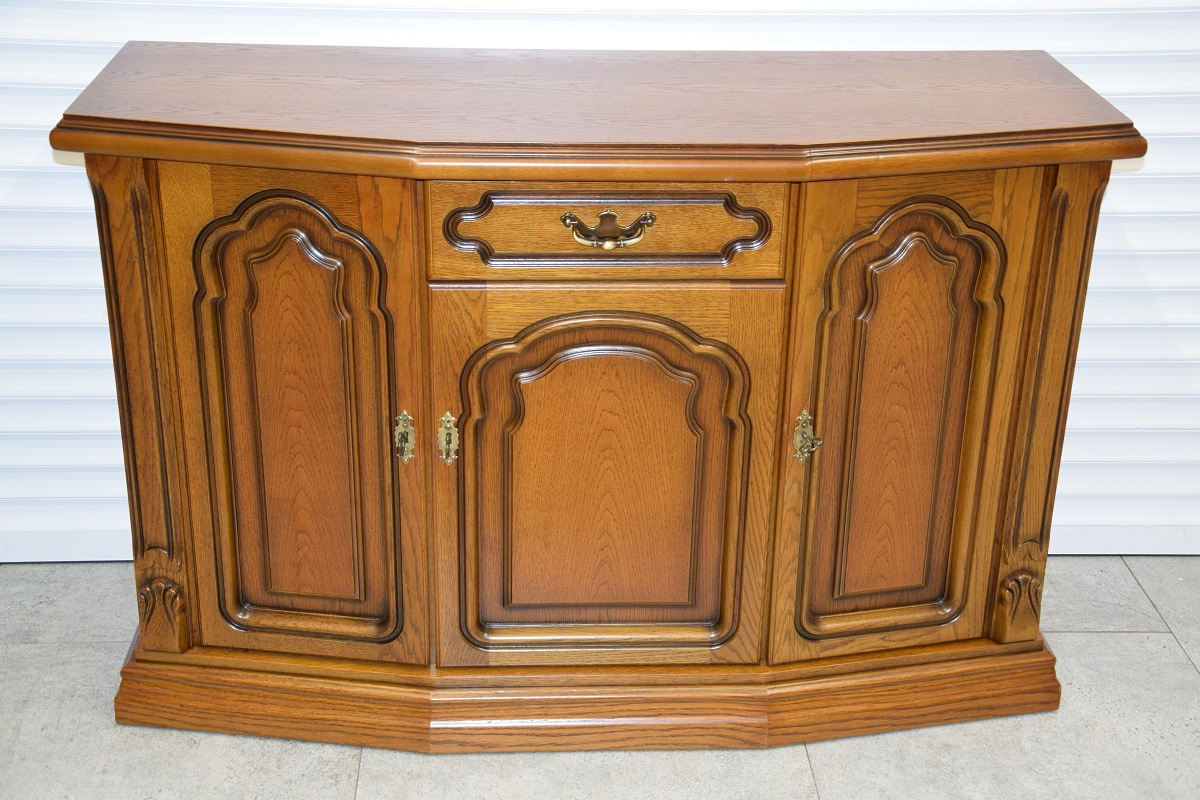 komoda dębowa - jak nowa