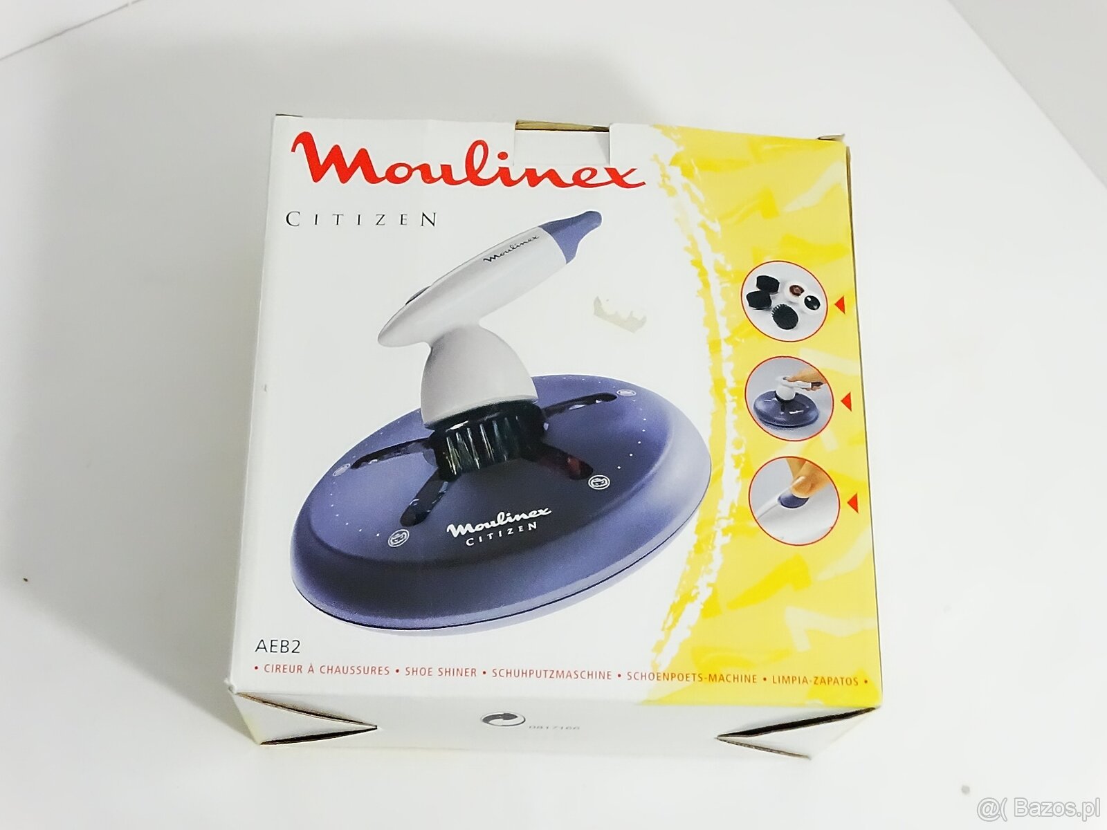 Moulinex Citizen AEB2 – elektryczna polerka do butów