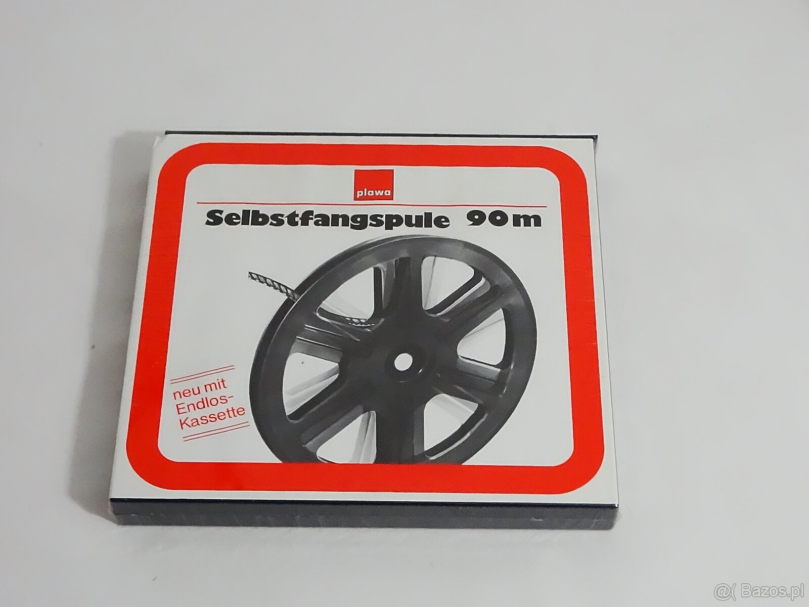Rolka filmowa szpula z kasetą na film 8 mm lub Super 8 90 m